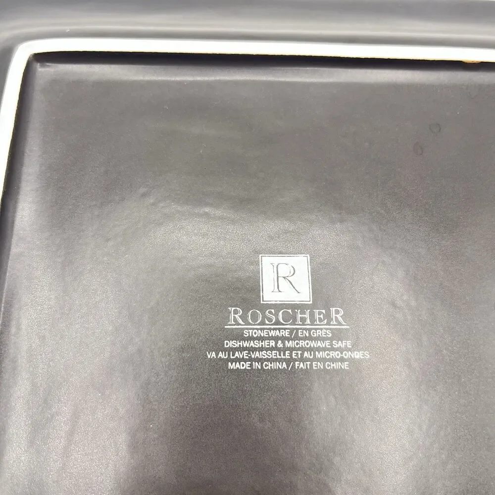 Roscher Lorelei colorful stylish square 8 1/4